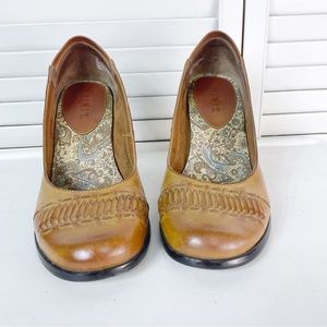 MixIt Y2K round toe chunky heels